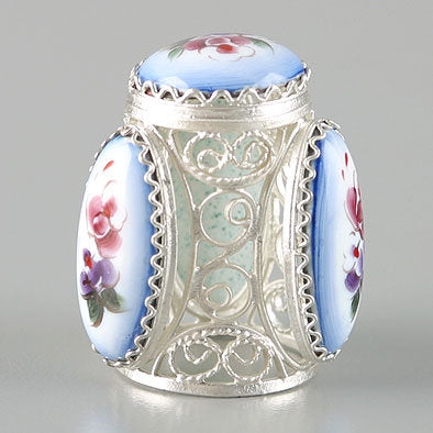 Russian Finift Thimble