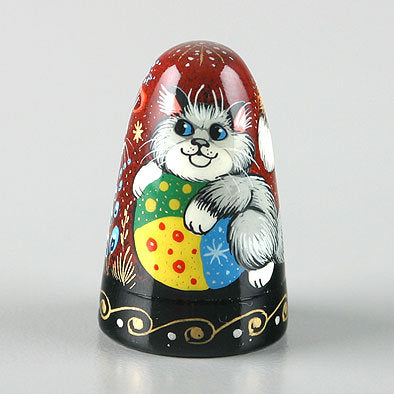 Cats With Ball Russian Thimble