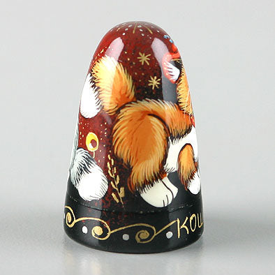 Cats With Ball Russian Thimble
