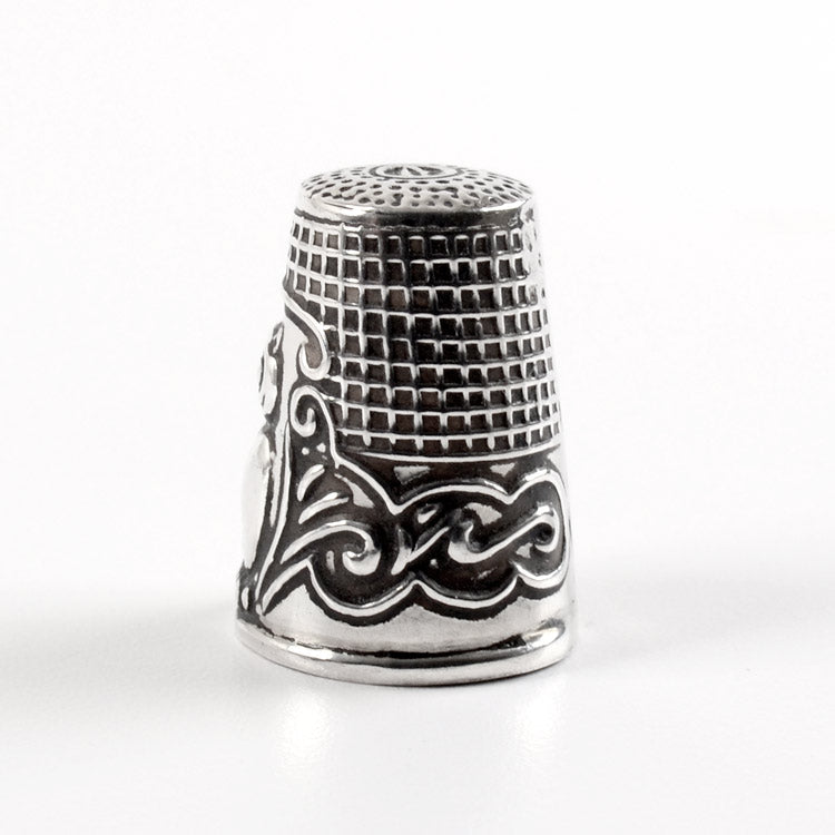 Silver Owl Thimble