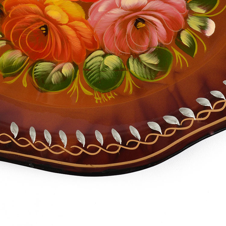 9" x 7" Zhostovo Serving Tray