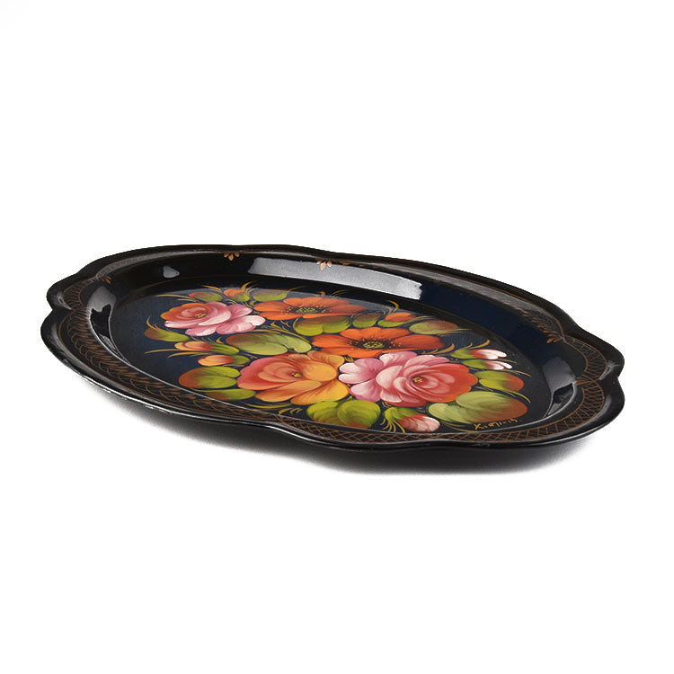 13 x 9 Russian Decorative Platter Tray