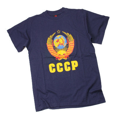 Blue Soviet CCCP T-Shirt