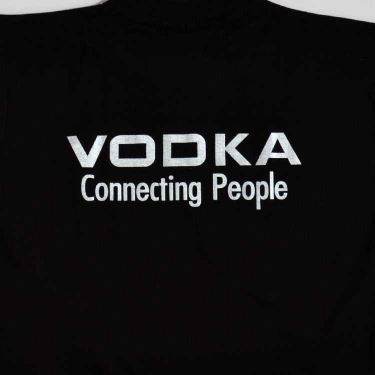 Russian Stoli Vodka Black T-Shirt