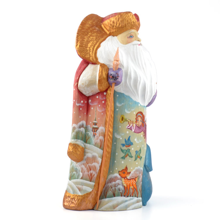 Russian Santa With Christmas Angel