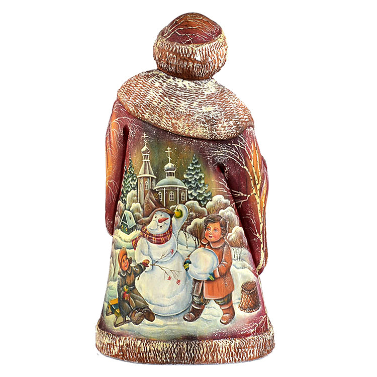 Large Santa Ded Moroz With Accordian