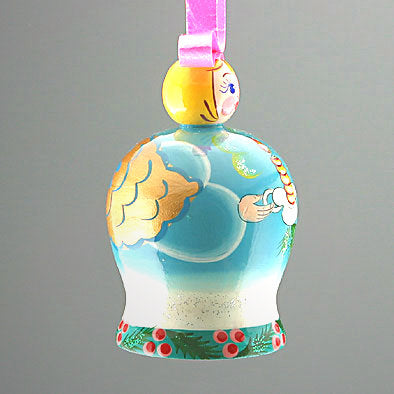 Christmas Angel Bell Ornament