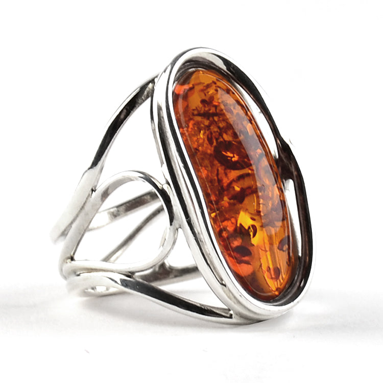 Amber Elegant Ring