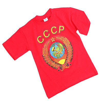 puls Kilde Sult CCCP Soviet Red T-Shirt – The Russian Store