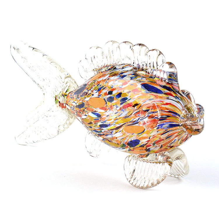 Russian Art Glass Exotic Fish