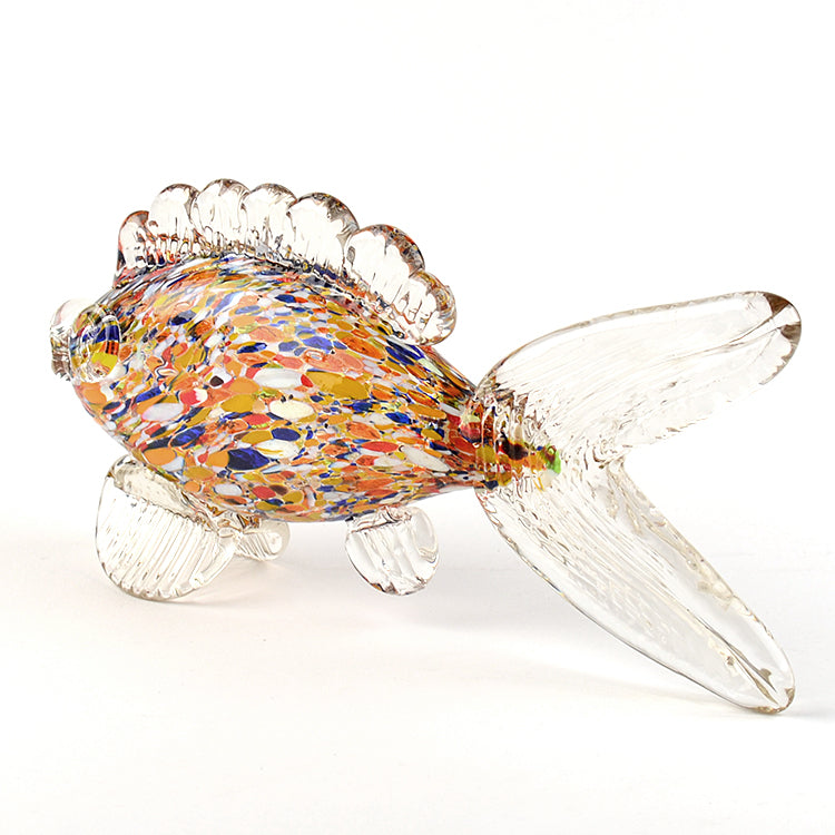 Russian Art Glass Exotic Fish