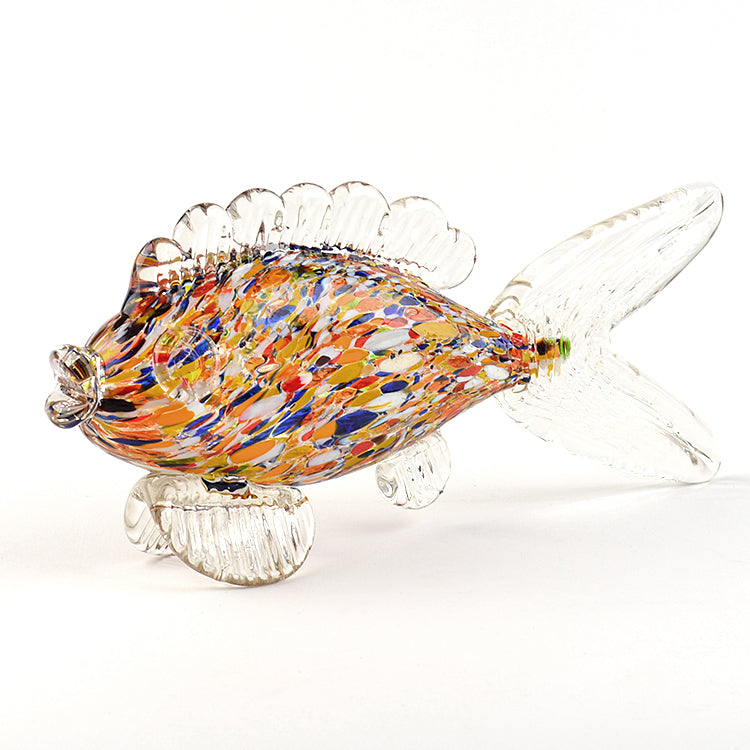 Russian Art Glass Exotic Fish