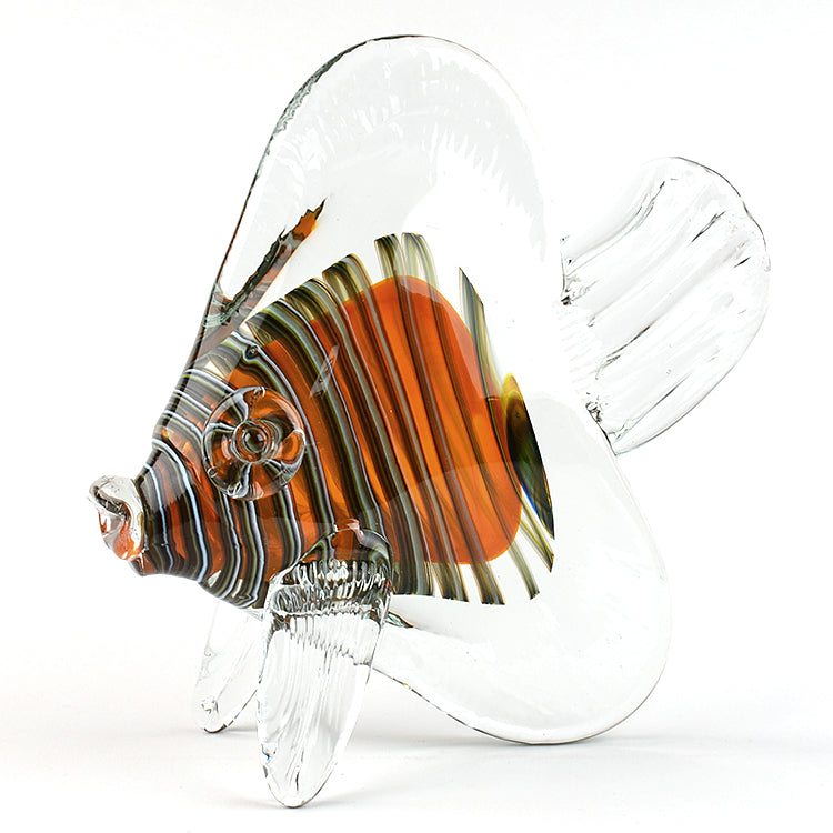 Glass Murano Style Exotic Fish