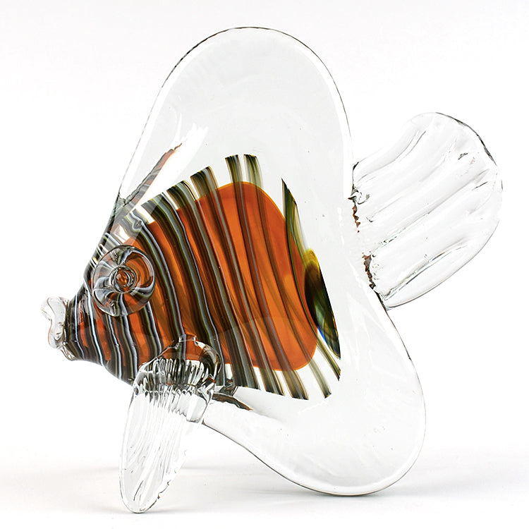 Glass Murano Style Exotic Fish