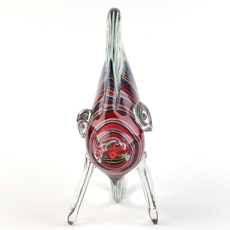 Murano Style Art Glass Angel Fish