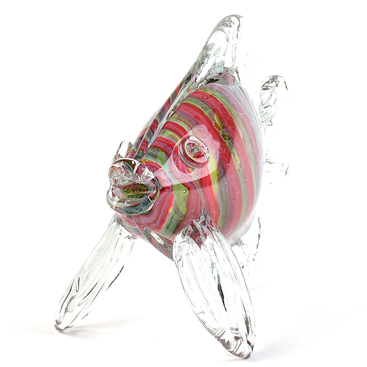 Handcrafted Figurine Tropical Art Glass Fish