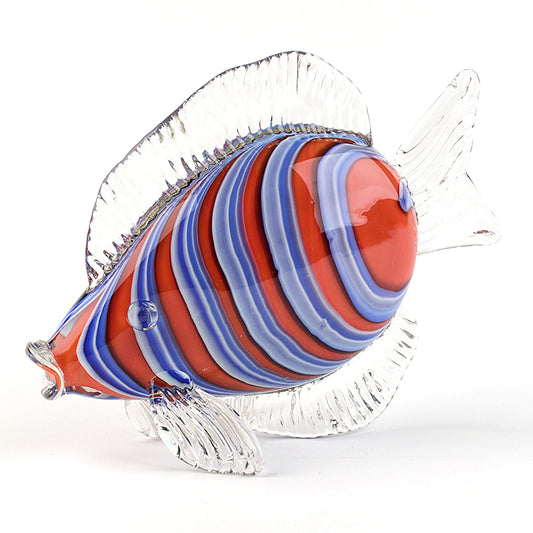 Large Art Glass Blown Fish