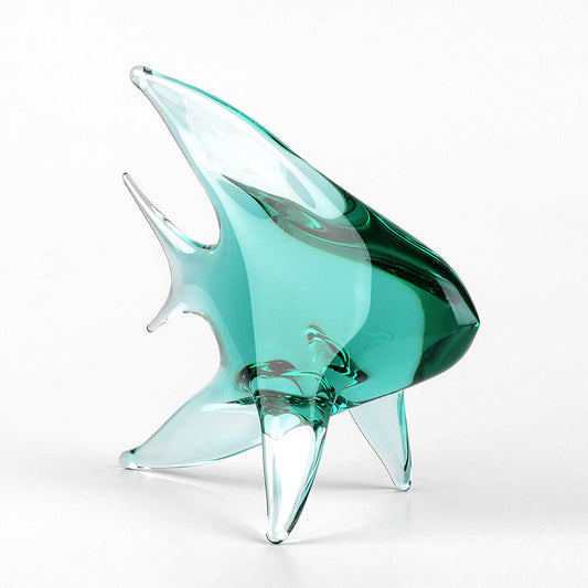 Elegant Fish Art Glass