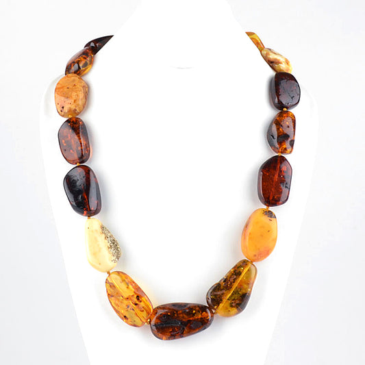 Majestic 26 Inches Amber Necklace