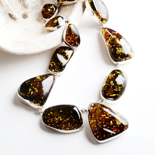 Majestic Baltic Amber Necklace