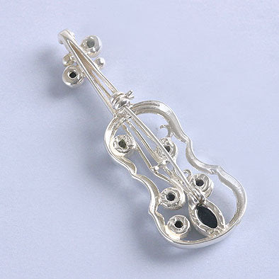 Amber Cello Pin