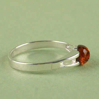 Amber Bulb Ring