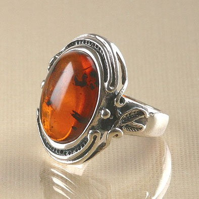 Beautiful Amber Ring