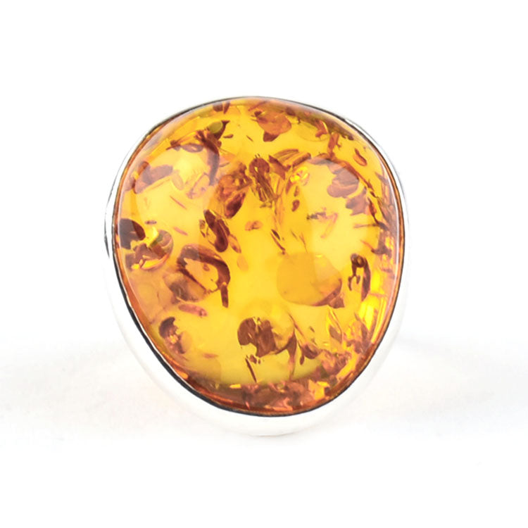 Beautiful Baltic Amber Ring