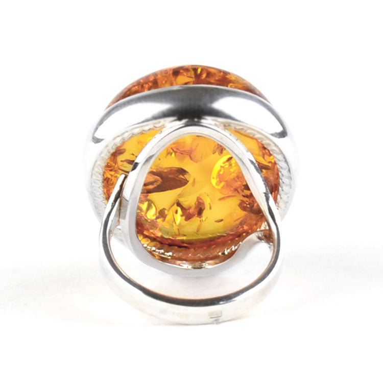 Beautiful Baltic Amber Ring