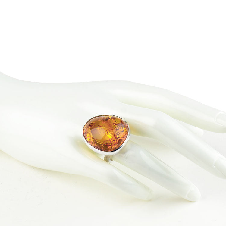 Beautiful Baltic Amber Ring