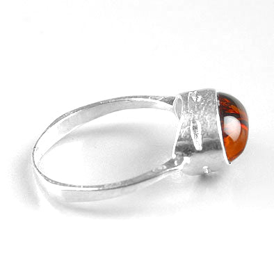 Amber Oval Ring