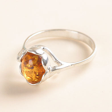 Pretty Amber Ring