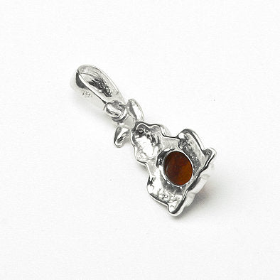 Bunny Rabbit Amber Pendant