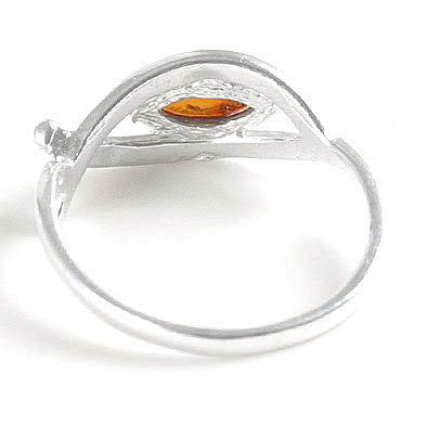 Jesus Fish Amber Ring