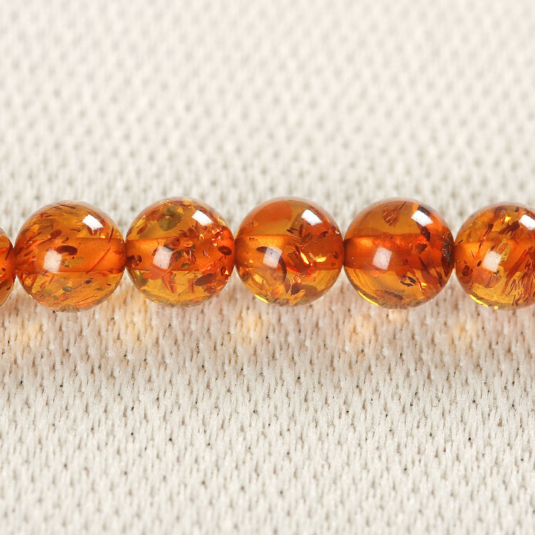 Pettit Beads Amber Necklace