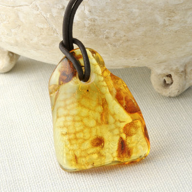 Unisex Natural Amber Necklace