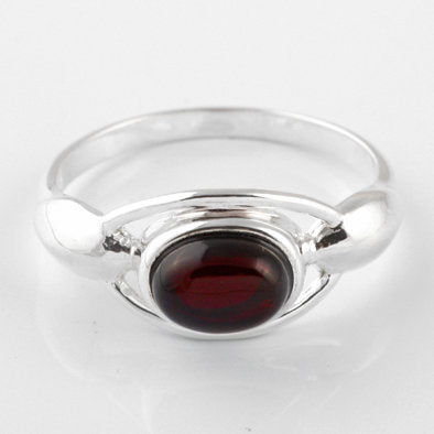 Unusual Cherry Amber Ring