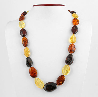 Natural Amber Beads Necklace