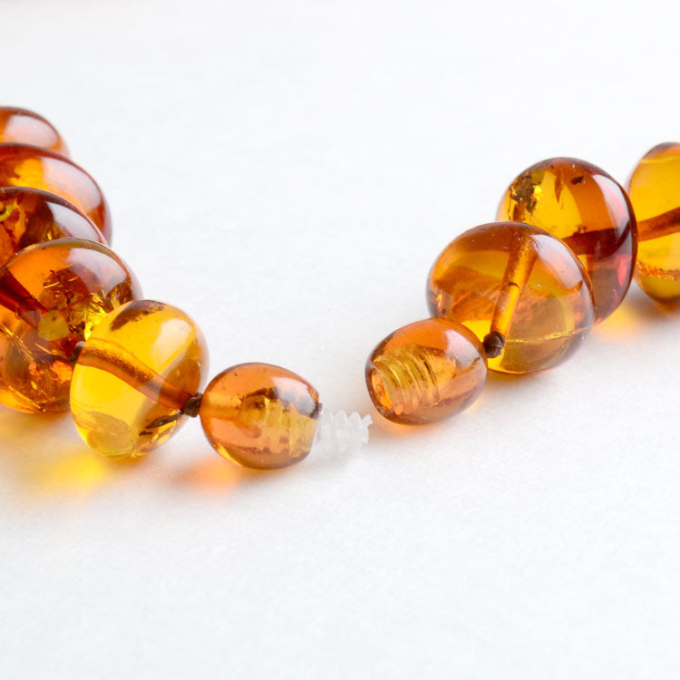 Big & Beautiful Honey Amber Beads Necklace