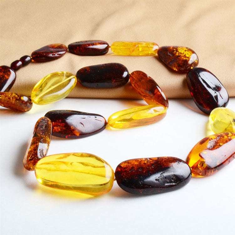 Giant Chunky Amber Necklace