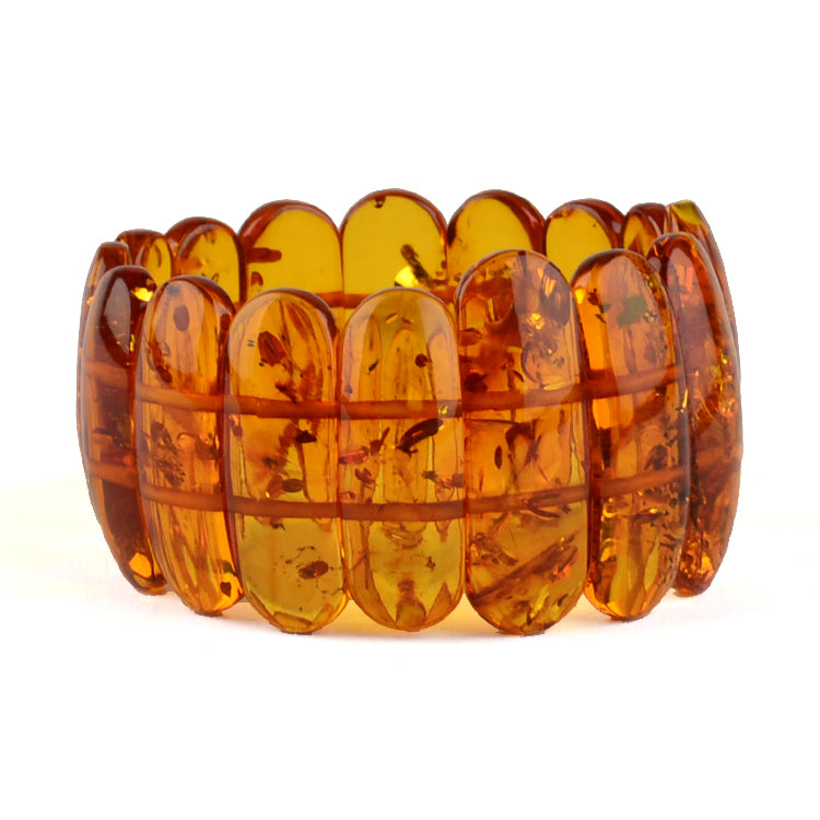 Glowing Honey Amber Bracelet
