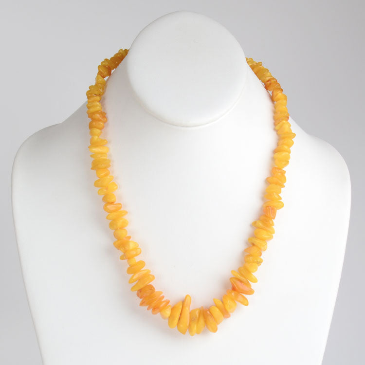 Butterscotch Amber Chips Necklace