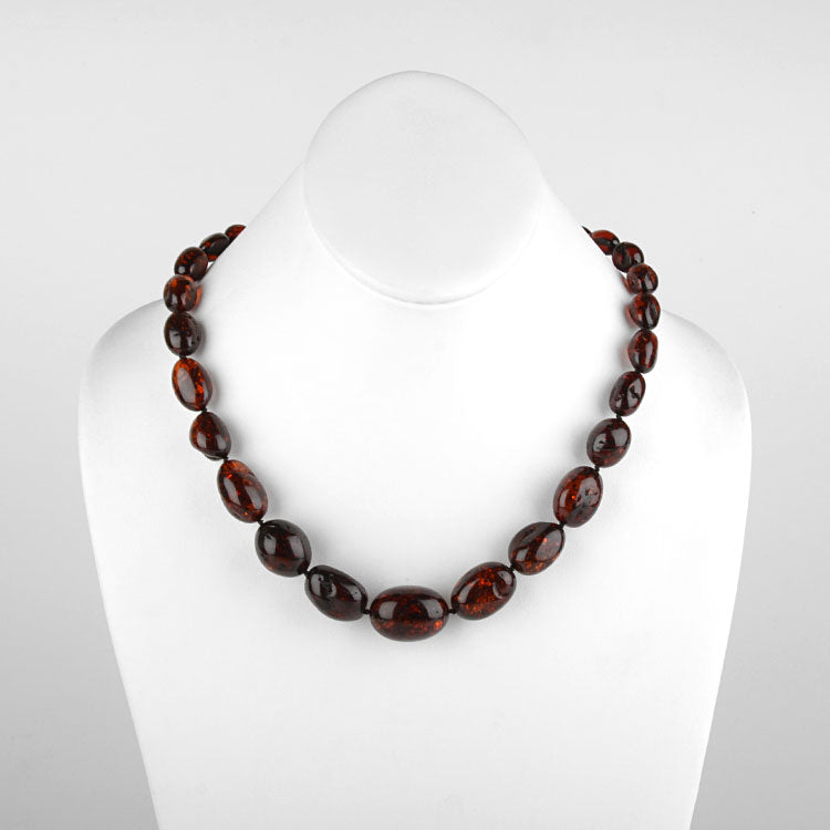 Genuine Cherry Amber Necklace