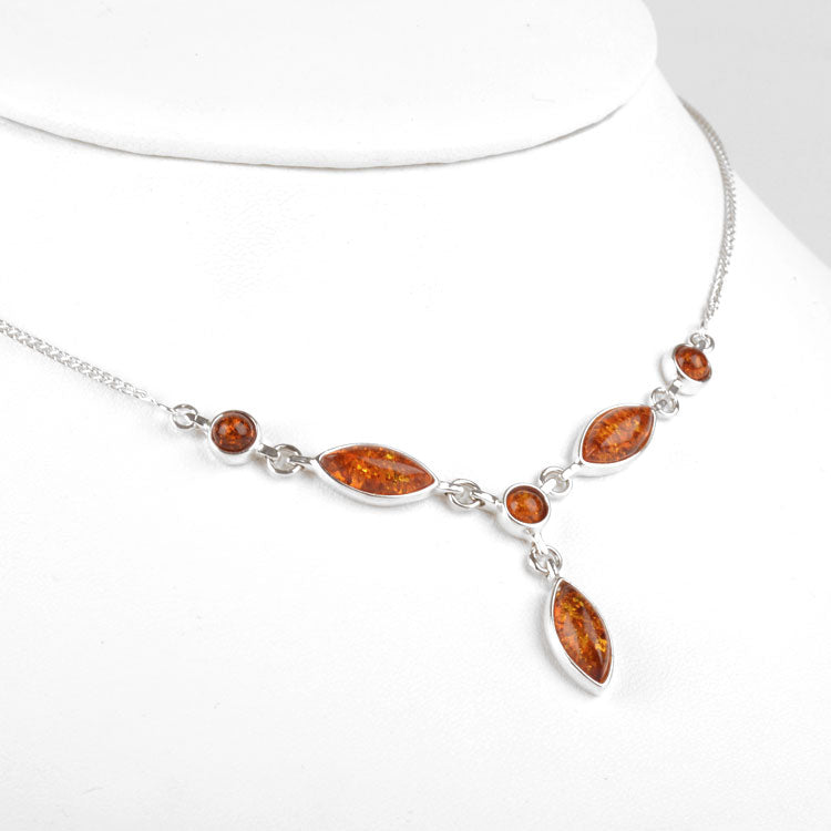 Honey Amber Elegance Necklace
