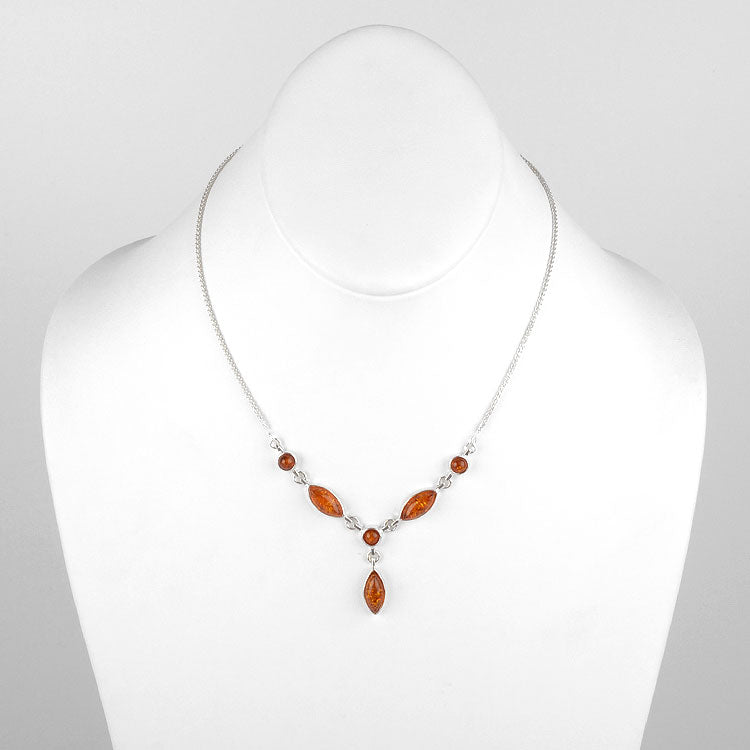 Honey Amber Elegance Necklace