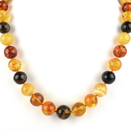 Exquisite Amber Beads Necklace