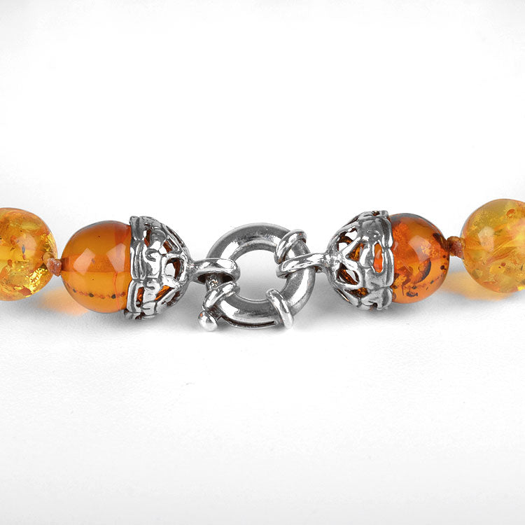 Exquisite Amber Beads Necklace