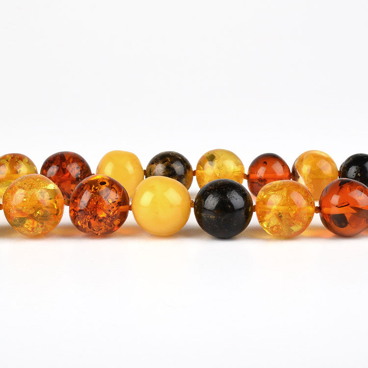 Exquisite Amber Beads Necklace
