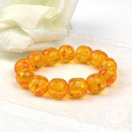 Imitation Honey Amber Bracelet