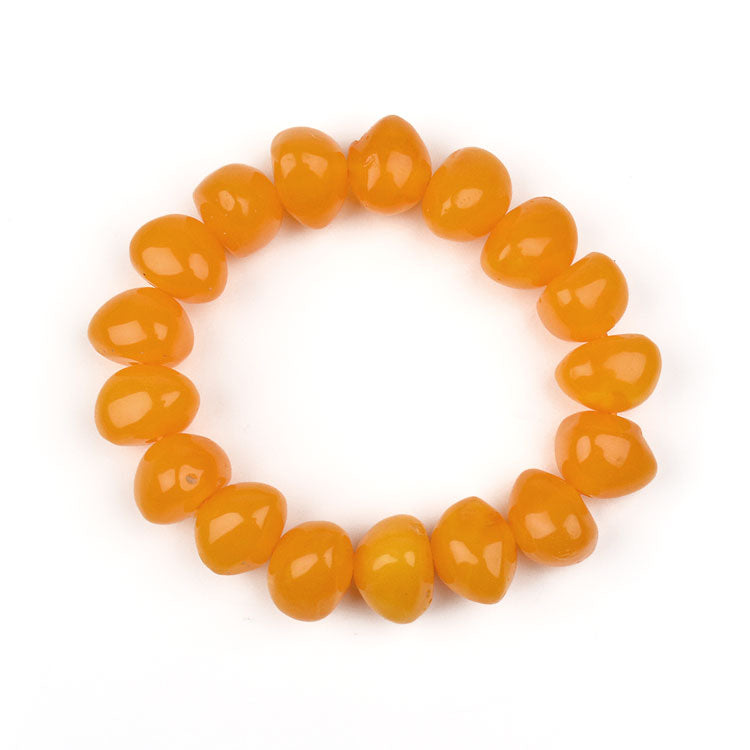 Chunky Butterscotch Amber Bracelet (Reconstructed)